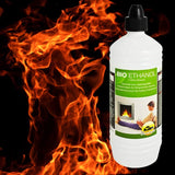 Farmlight bio ethanol 1L Bottle 96.6% liquid bioethanol fuel