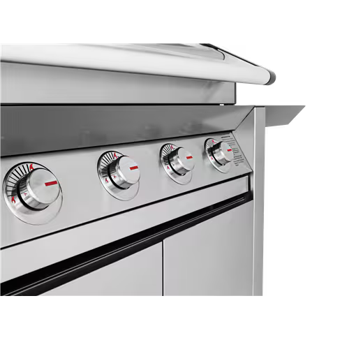 BeefEater 1600 Series 4 burner BBQ, side burner &  stainless steel  trolley BMG1641SA