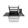BeefEater 1600 Series 4 burner BBQ, side burner &  stainless steel  trolley BMG1641SA