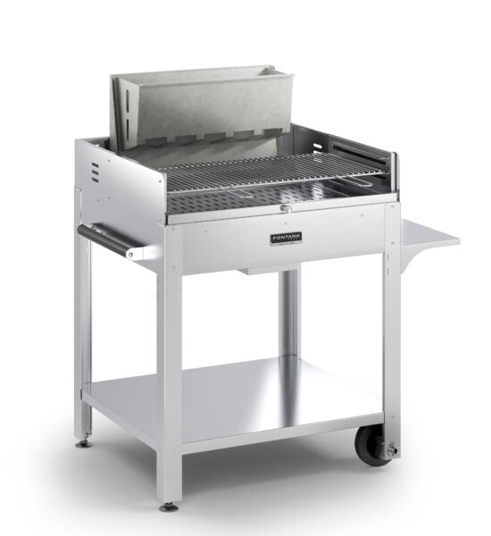 Fontana Tirreno Barbecue Wood & Charcoal WITH TROLLEY