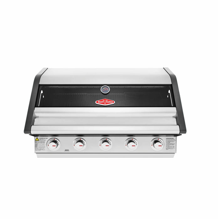 Beefeater 1600S 5 Burner Built-In Gas Barbecue BBG1650SAE Including Built In Brackets BA70HS