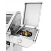 BEEFEATER 7000 PREMIUM 5 BURNER BBQ, SIDE BURNER & TROLLEY BMF7655SA