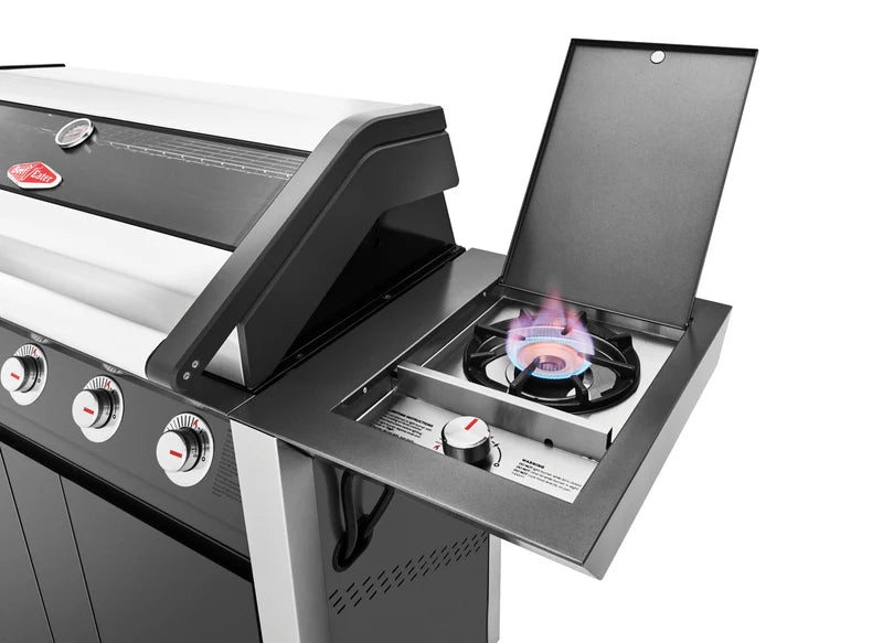 BeefEater 1600S Series - 5 Burner BBQ & Side Burner Trolley (BMG1651SBE