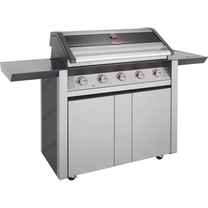 BeefEater 1600S Series - 5 Burner BBQ & Side Burner Trolley (BMG1651SBE
