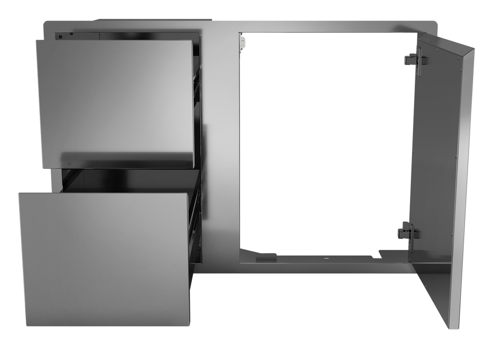 Beefeater Single Door Double Drawer  BOC2050SA