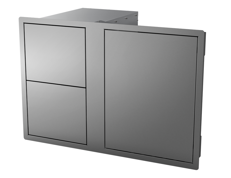 Beefeater Single Door Double Drawer  BOC2050SA