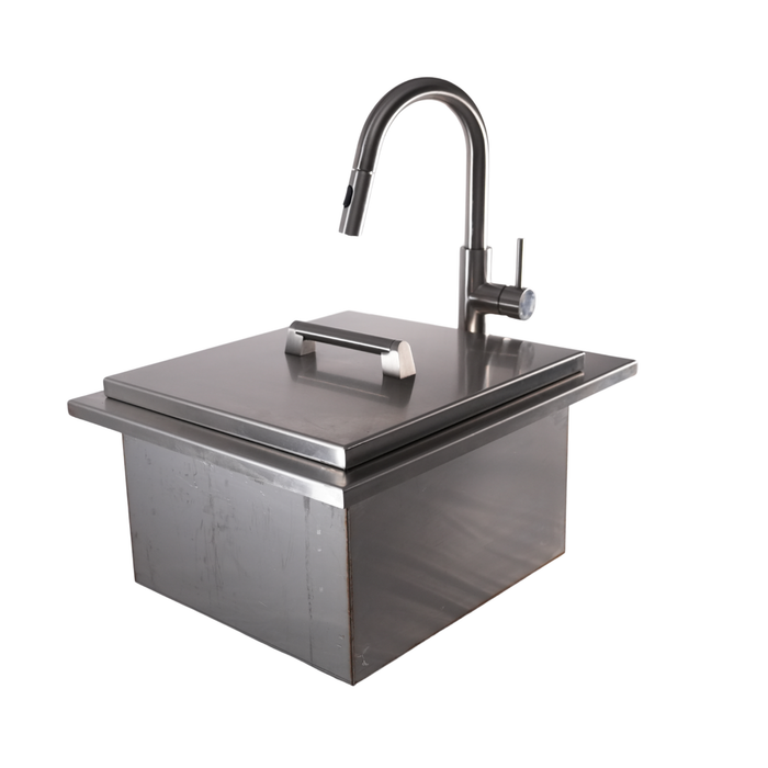 18" Outdoor Sink – 316L Marine Grade Stainless Steel (CJ18PRO-SK-316)