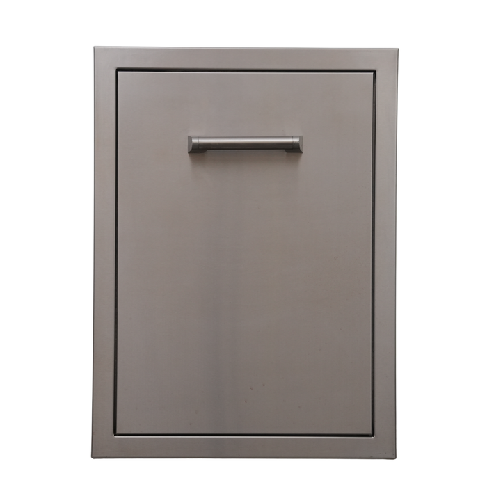 18" Trash Bin Drawer – 316 Marine Grade Stainless Steel (CJ18PRO-TB-316)