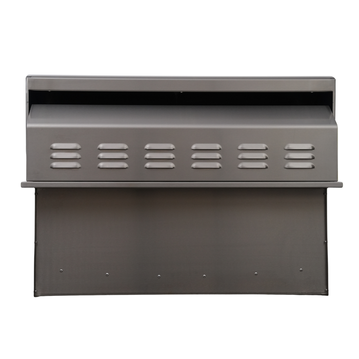 CJ Grills 32" 316 Pro Built-In Charcoal Grill (CJ32PRO-CH-316 marine-grade stainless steel ) includes CJ Grills branded vinyl cover