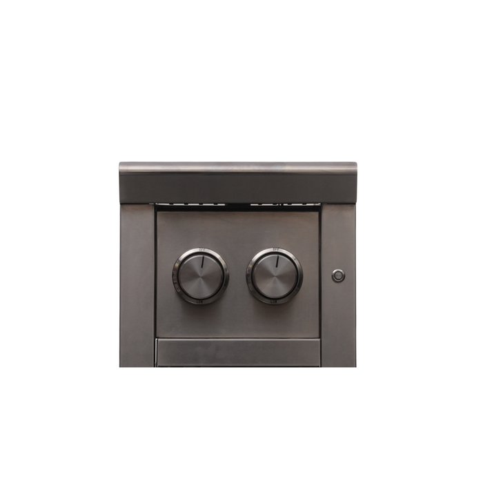 CJ Grills CJPRO-DSB-316 Double Side Burner 316 marine-grade stainless steel