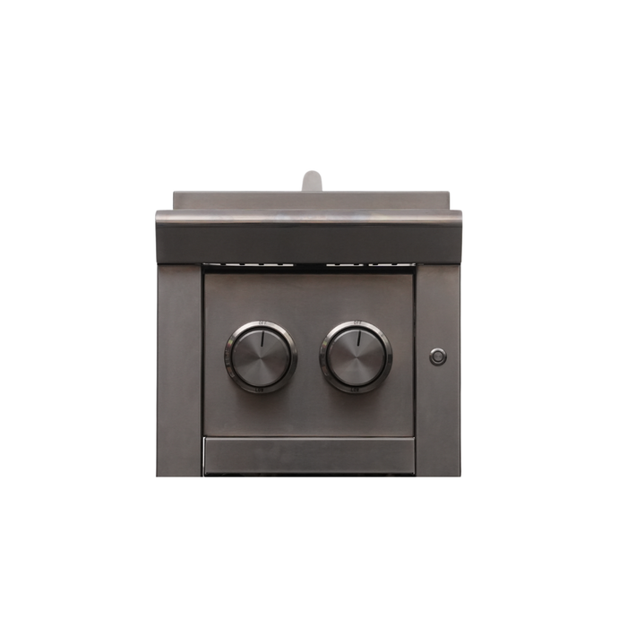 CJ Grills CJPRO-DSB-316 Double Side Burner 316 marine-grade stainless steel