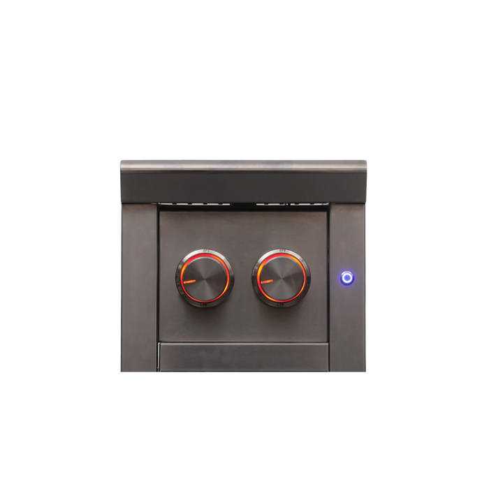 CJ Grills CJPRO-DSB-316 Double Side Burner 316 marine-grade stainless steel