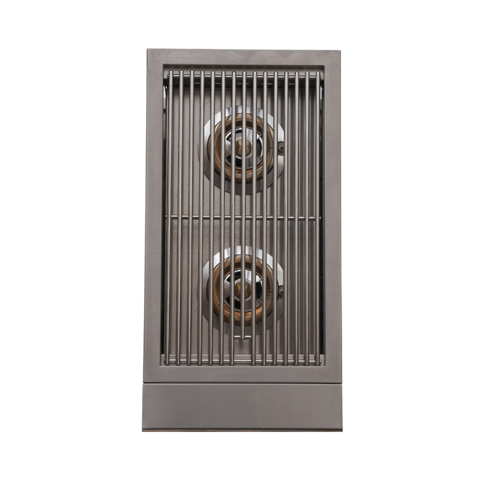 CJ Grills CJPRO-DSB-316 Double Side Burner 316 marine-grade stainless steel