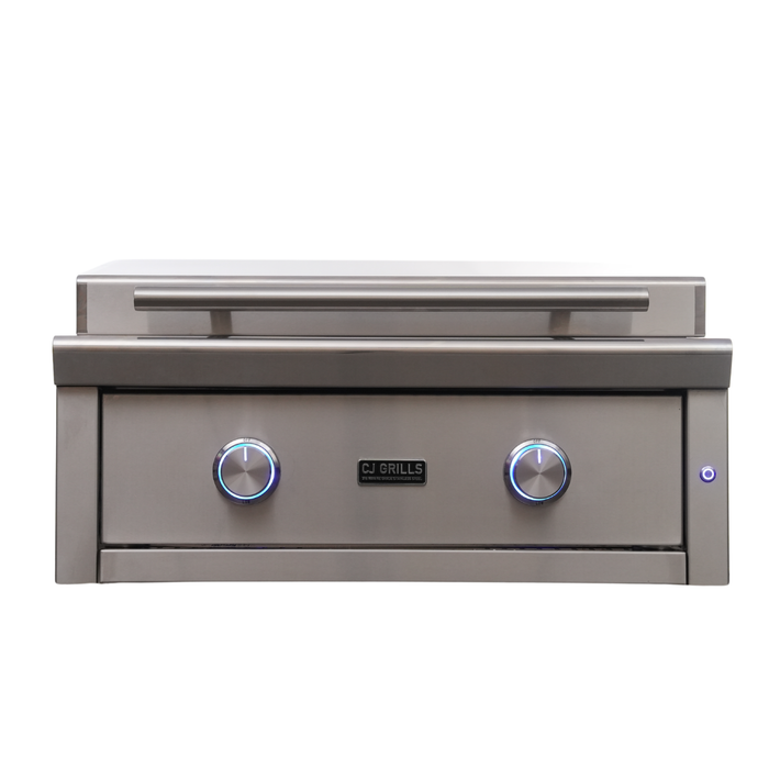 30" Pro Series Built-In Griddle – 316 Marine Grade Stainless Steel (CJPRO-GP-316)