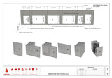 Beefeater Signature Outdoor Kitchen Single Door Front BOC2040SA