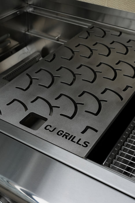 CJ Grills 42" Pro Hybrid Built-In Grill – Gas, Charcoal & Wood (CJ42PRO-316)