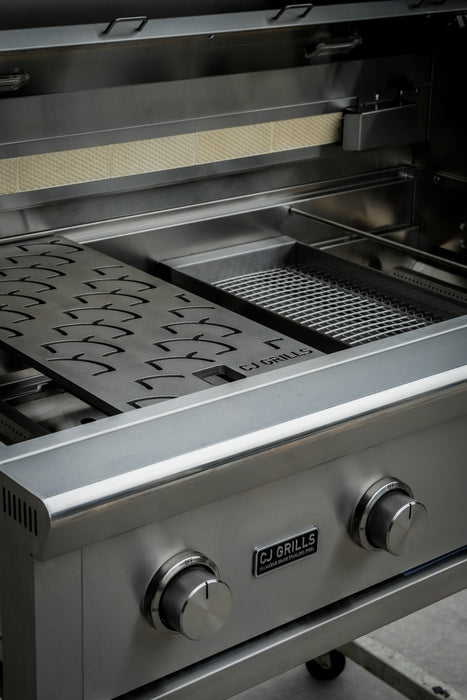 CJ Grills 42" Pro Hybrid Built-In Grill – Gas, Charcoal & Wood (CJ42PRO-316)