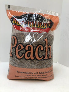 Peach Smoker Pellets by BBQrs Delight - 9kg