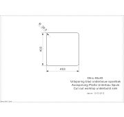 Reginox Sink  Ohio 40x40 (L) OKG Undermount Square Sink