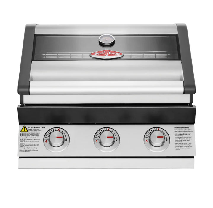 Beefeater 1600S Series - 3 Burner BBQ BBG1630SAE Including Built-inBrackets BA70HS