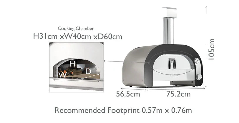 Fontana Maestro 60 Gas Pizza Oven