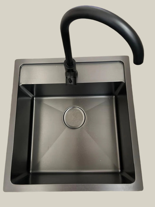 Cabinex Single Bowl outdoor Kitchen Sink for Under or Over Counter 490X520MM BW5249