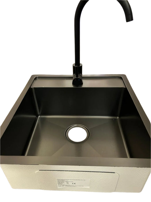 Cabinex Single Bowl outdoor Kitchen Sink for Under or Over Counter 490X520MM BW5249