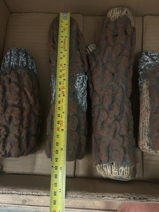 outdoor / Indoor  ceramic log set 5no