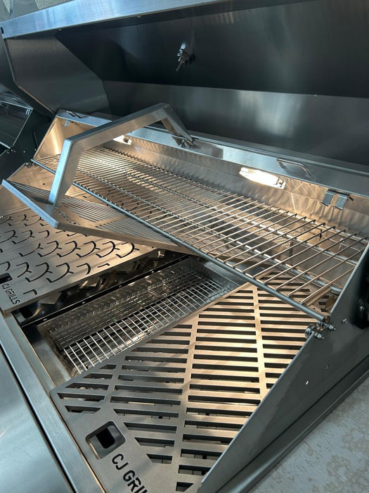 CJ Grills 42" Pro Hybrid Built-In Grill – Gas, Charcoal & Wood (CJ42PRO-316)