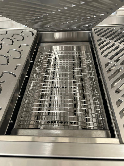 CJ Grills 42" Pro Hybrid Built-In Grill – Gas, Charcoal & Wood (CJ42PRO-316)