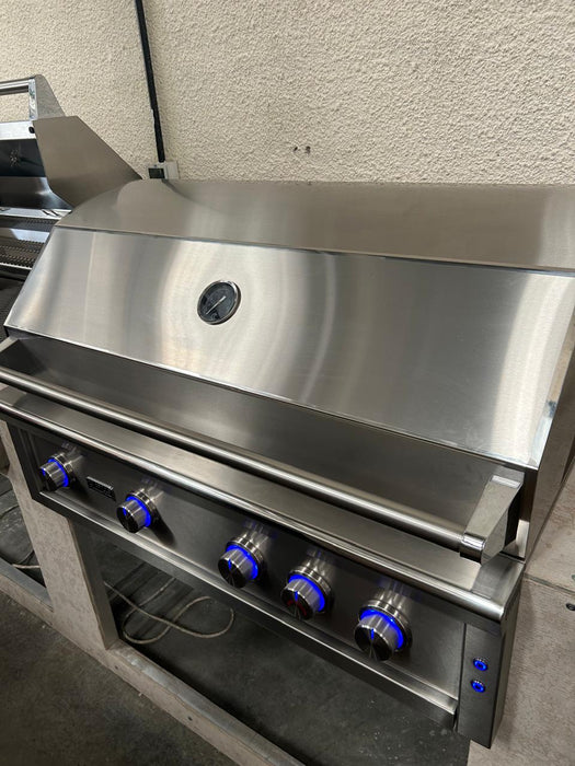 CJ Grills 42" Pro Hybrid Built-In Grill – Gas, Charcoal & Wood (CJ42PRO-316)