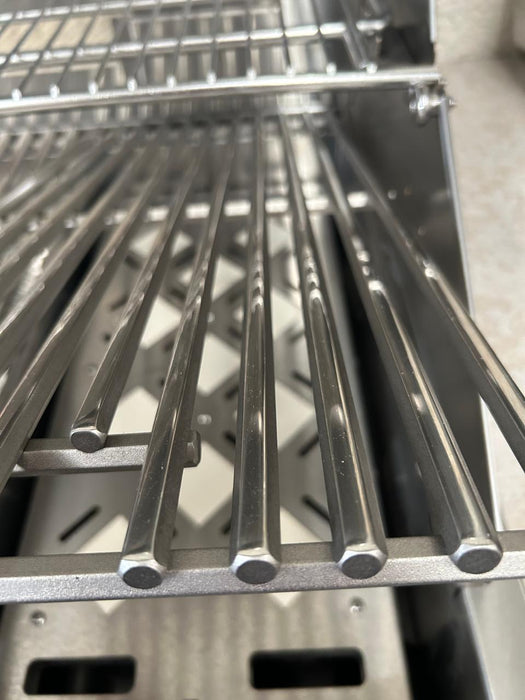 CJ Grills 36" 304S Hybrid Built-In Grill – Gas, Charcoal & Wood (CJ36S-304)