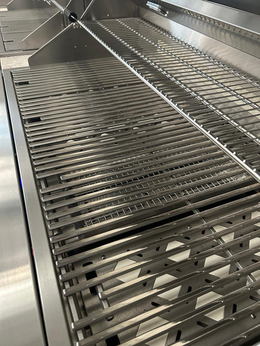 CJ Grills 36" 304S Hybrid Built-In Grill – Gas, Charcoal & Wood (CJ36S-304)