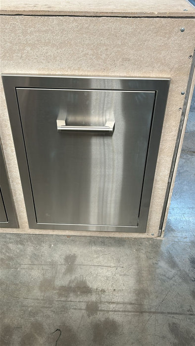 18" Trash Bin Drawer – 316 Marine Grade Stainless Steel (CJ18PRO-TB-316)