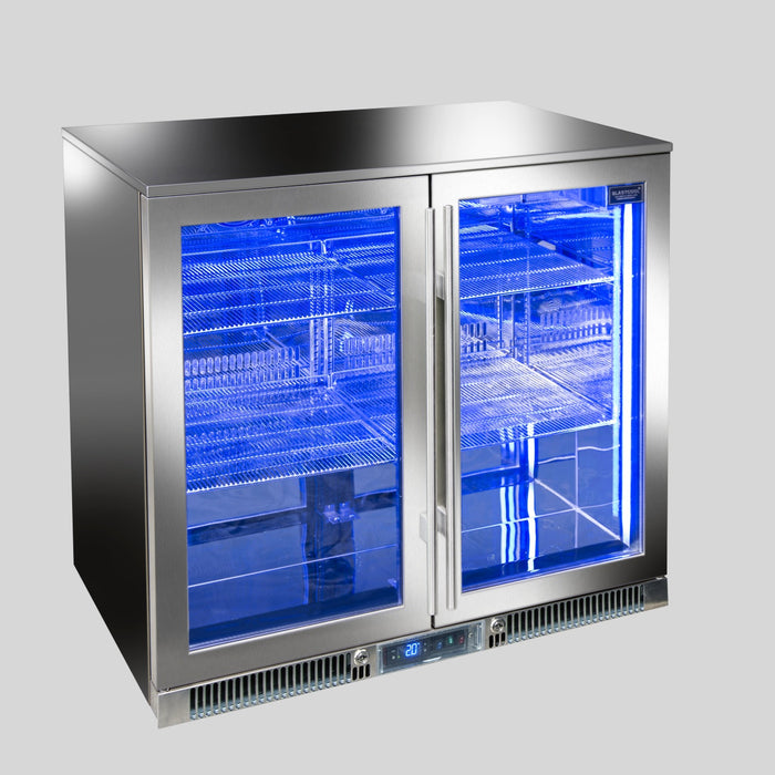 Blastcool XP2 Extremis  Refrigerator Marine grade stainless 316L Glass door / Solid Door Option Available