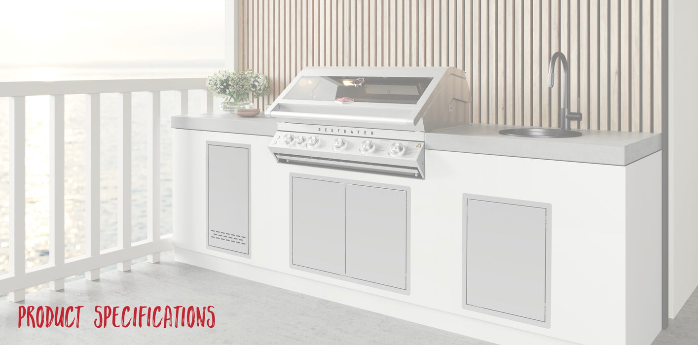 Beefeater Signature Outdoor Kitchen Double Door Front BOC2070SA