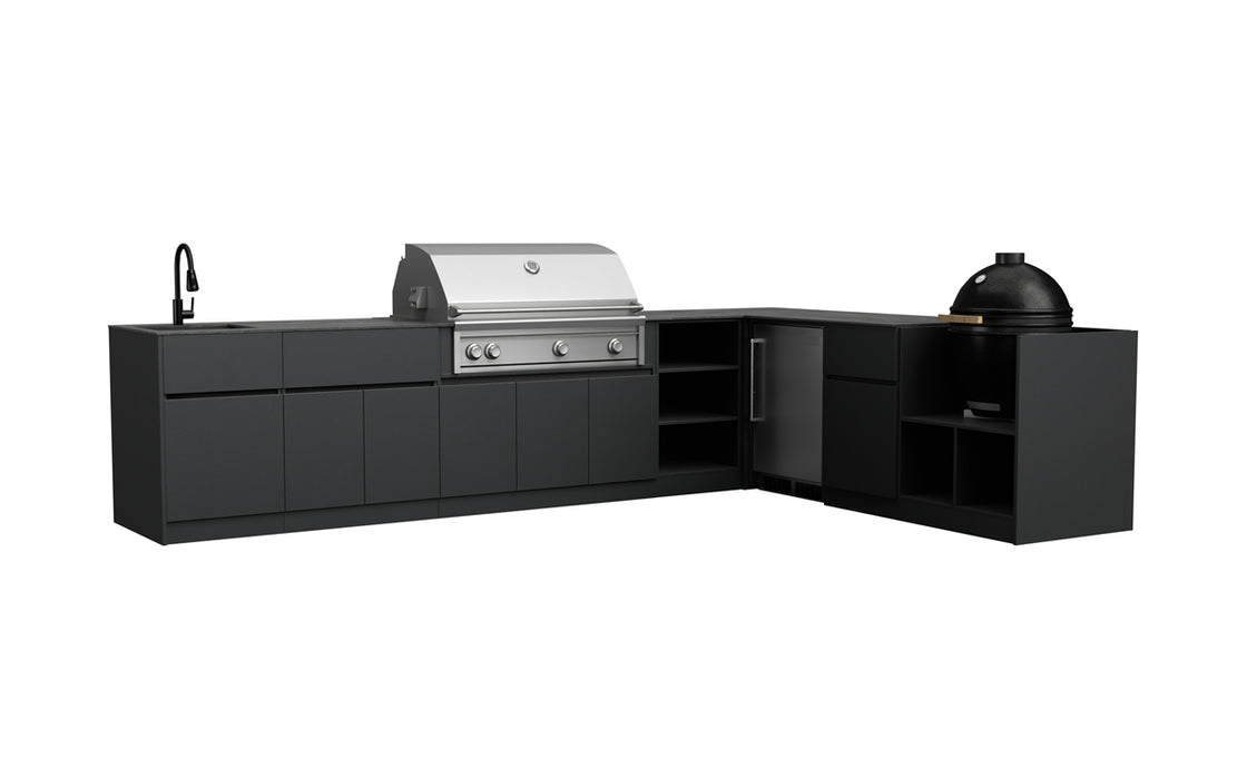CJ Grill Brand: Marine Grade Aluminum for Outdoor Kitchen Cabinets.