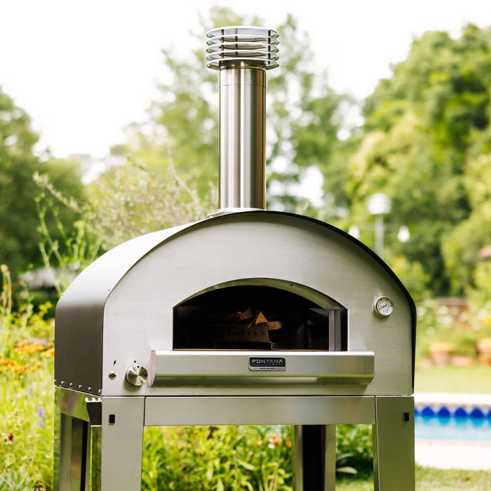 Fontana  Mangiafuoco gas Hybrid Gas & Wood Oven - New Gen