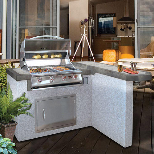 Cal Flame - BBQ Built In Grills G-Series - 4 BURNER - BBQ18G04