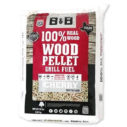 B&B Cherry Pellets 100% Real Cherry Wood