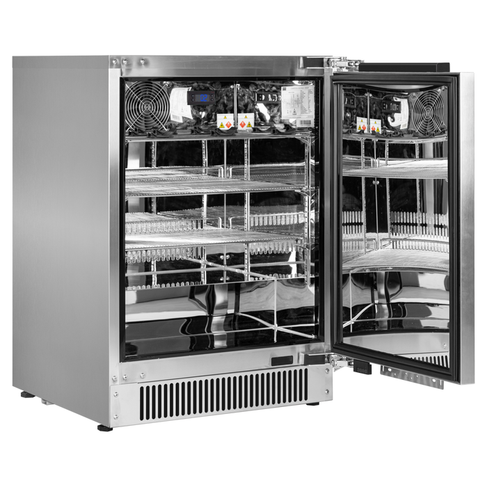 Blastcool Extremis iXP1 (Integrated) Outdoor Fridge  marine-grade 316 stainless steel