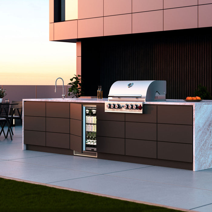 Blastcool Extremis iXP1 (Integrated) Outdoor Fridge  marine-grade 316 stainless steel