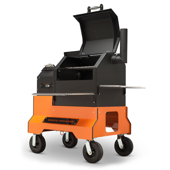 Yoder Smokers YS640S BBQ pellet grill in Saudi Arabia KSA with competition cart