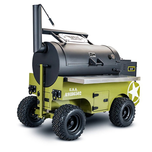 Yoder Smokers Cimarrons Pellet Grill with ACS - Off-Road Cart
