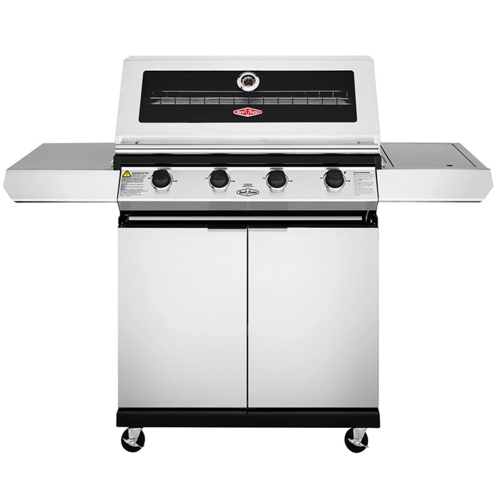 BEEFEATER 1200S 5 BURNER CABINET GAS BBQ & SIDE BURNER BDTR1251SBE