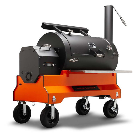 Yoder Smokers YS1500s Pellet Grill with ACS - Orange