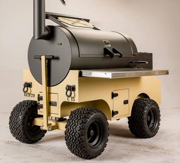 Yoder Smokers Cimarrons Pellet Grill with ACS - Off-Road Cart