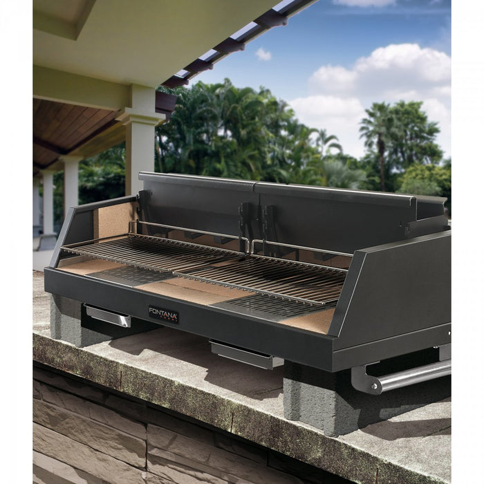 Fontana Egeo 110 Wood & Charcoal bbq