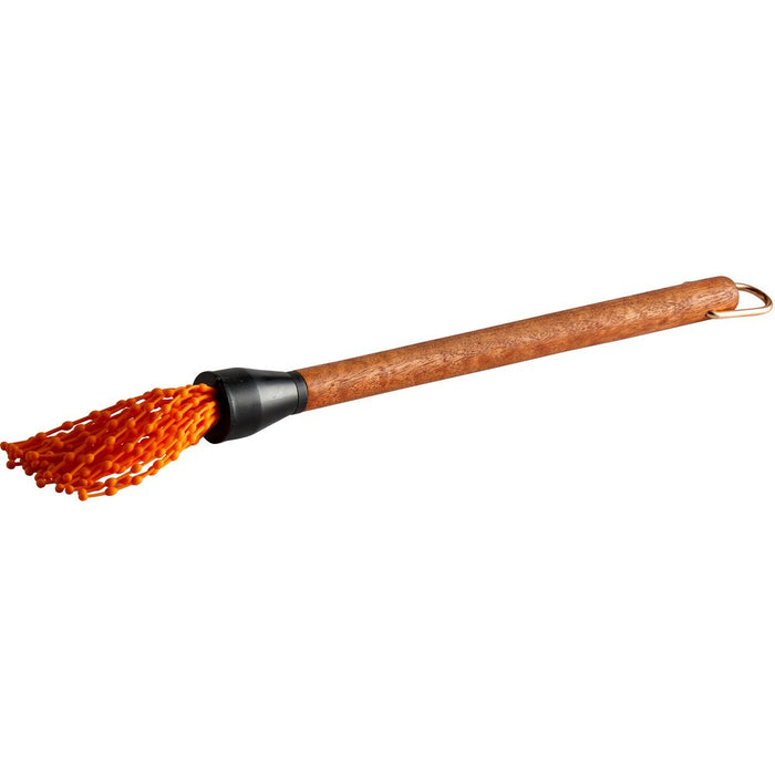 Fox Run QB68 15" Silicone BBQ Mop Brush with Rosewood Handle