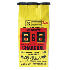 BB Mesquite Lump Charcoal 20lb